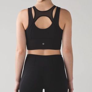 Lululemon Sports Bra- Double Tap Bra II in Black. Perfect condition.  Size 12.